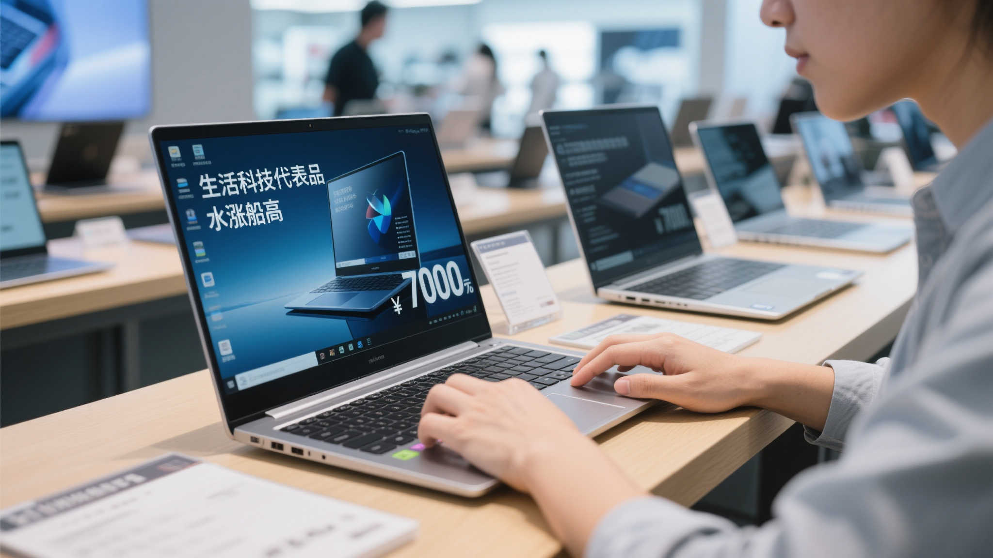 笔记本电脑价格飙升,均价逼近7000元! 笔记本电脑价格飙升,均价逼近7000元!