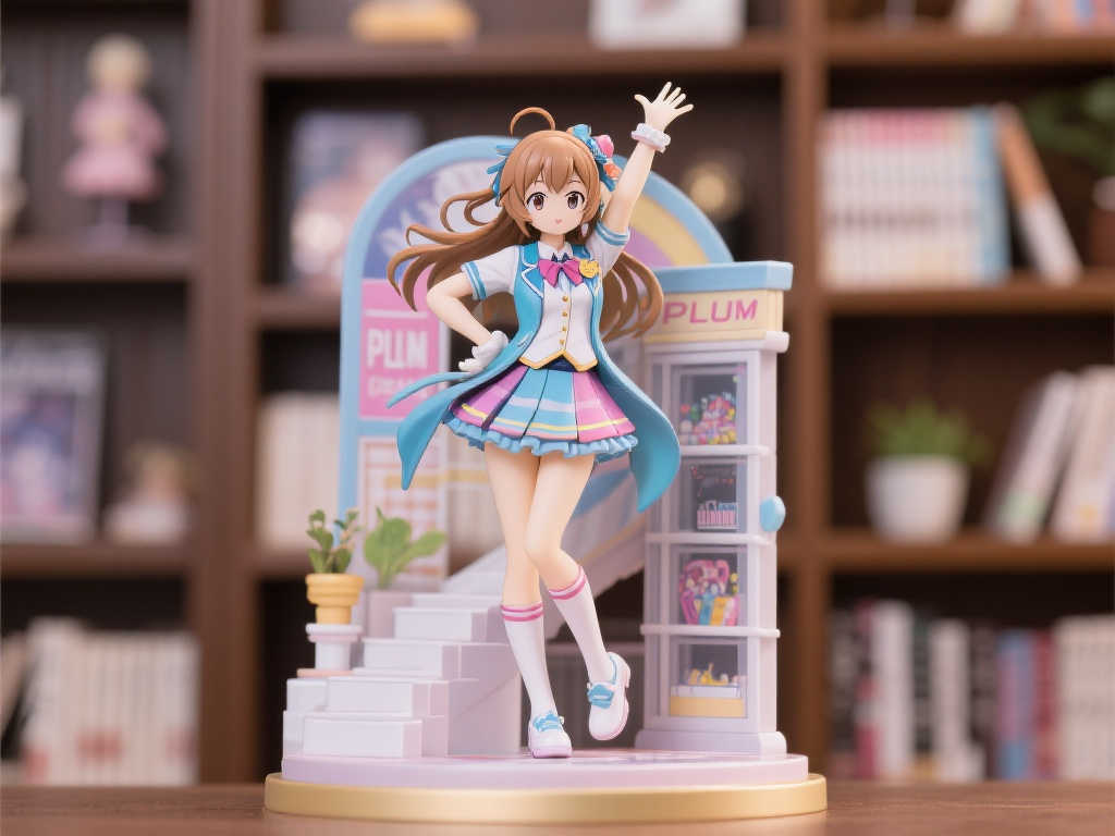 PLUM《学园偶像大师》藤田琴音手办计划2025年7月震撼登场